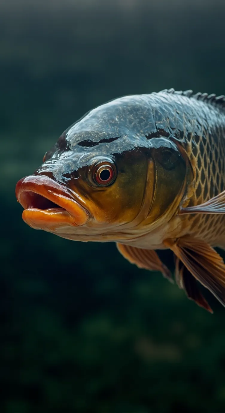 ai character: carp background