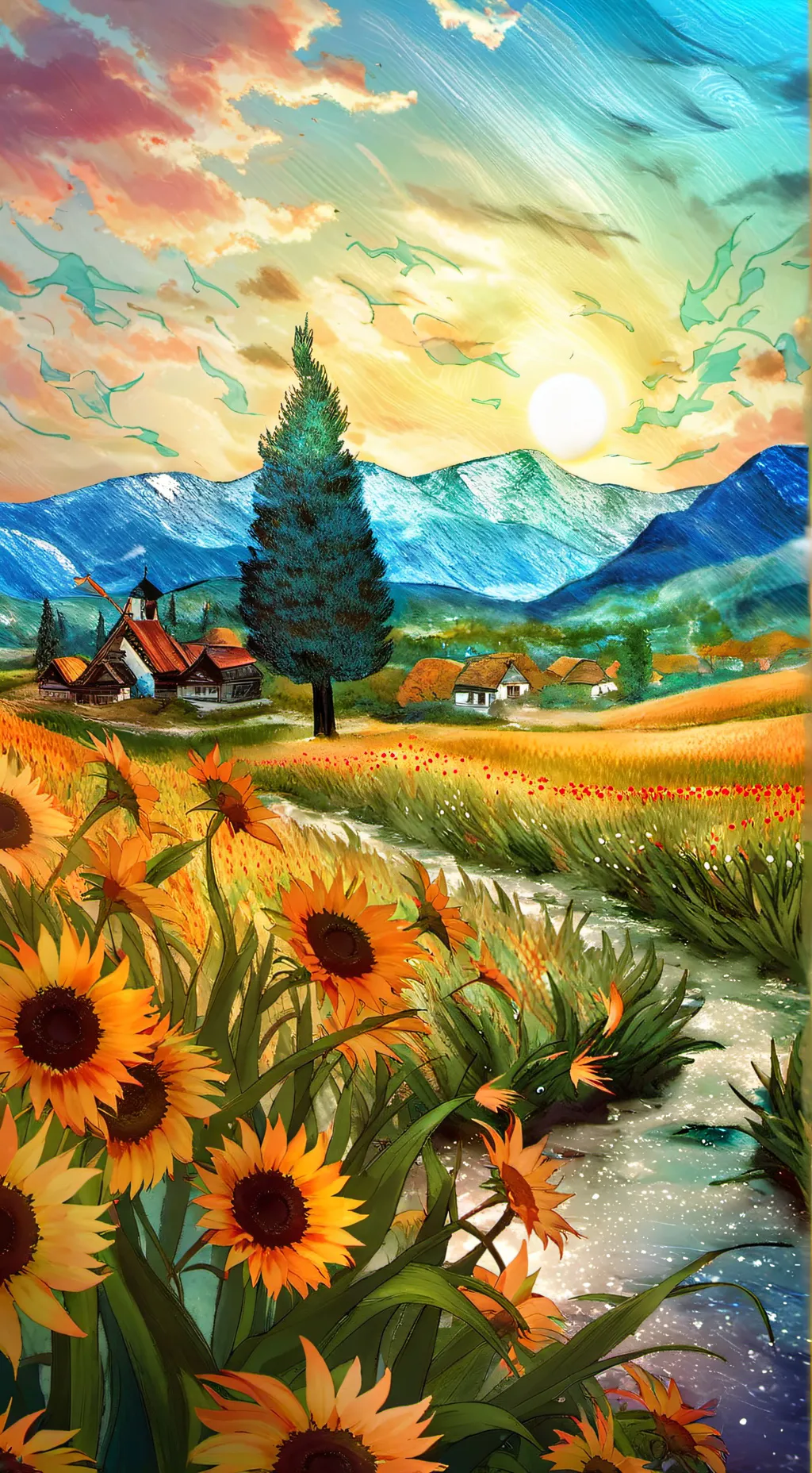 ai character: motivtion background