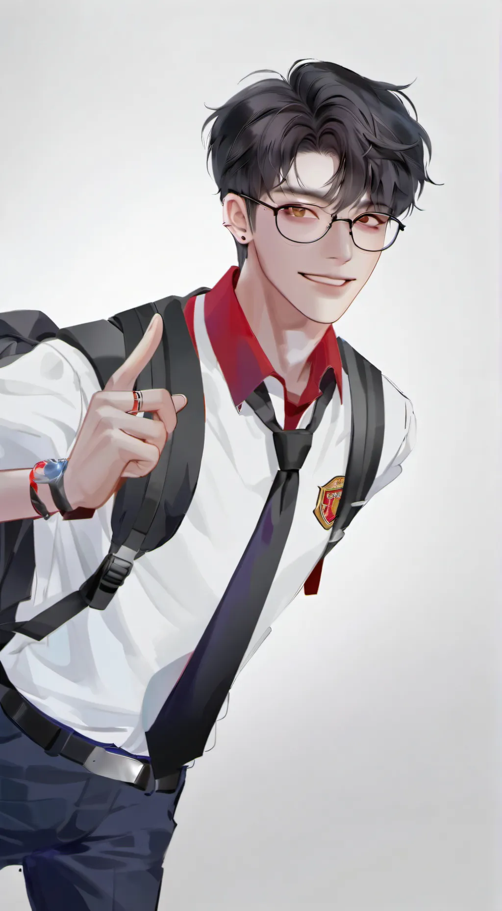 ai character: Michael  background