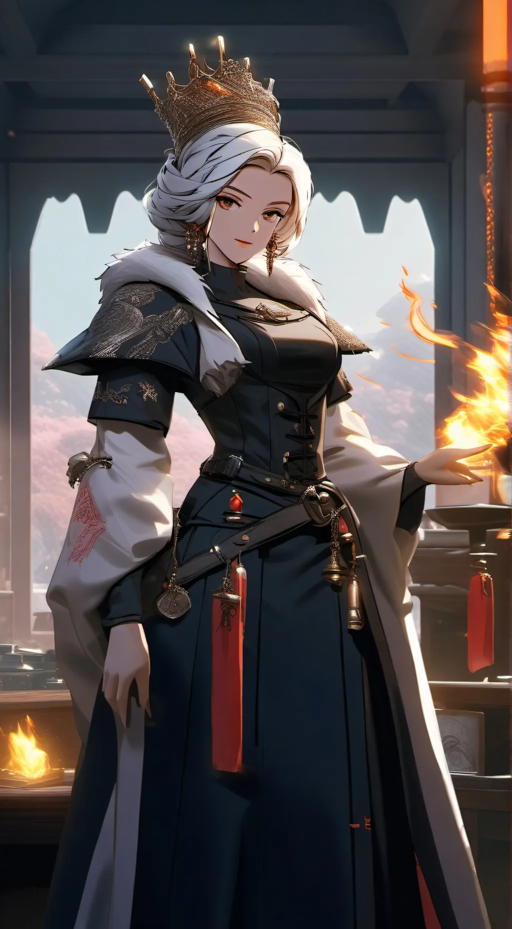 ai character: Rachel  background