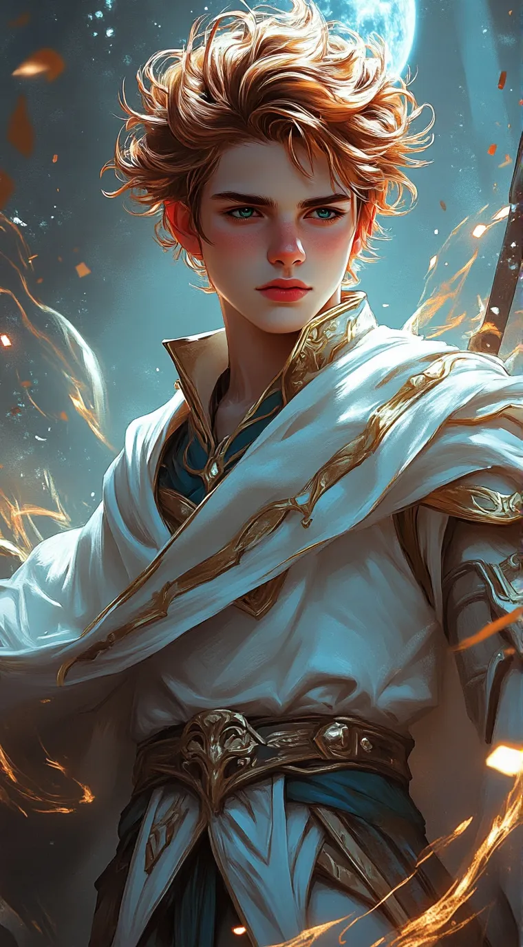 ai character: Katsuki Bakugo background