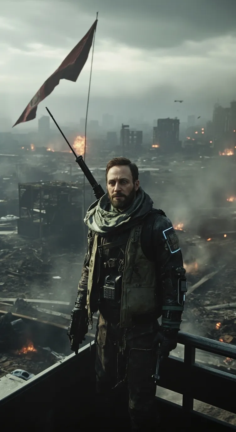 ai character: Survive the Fall background