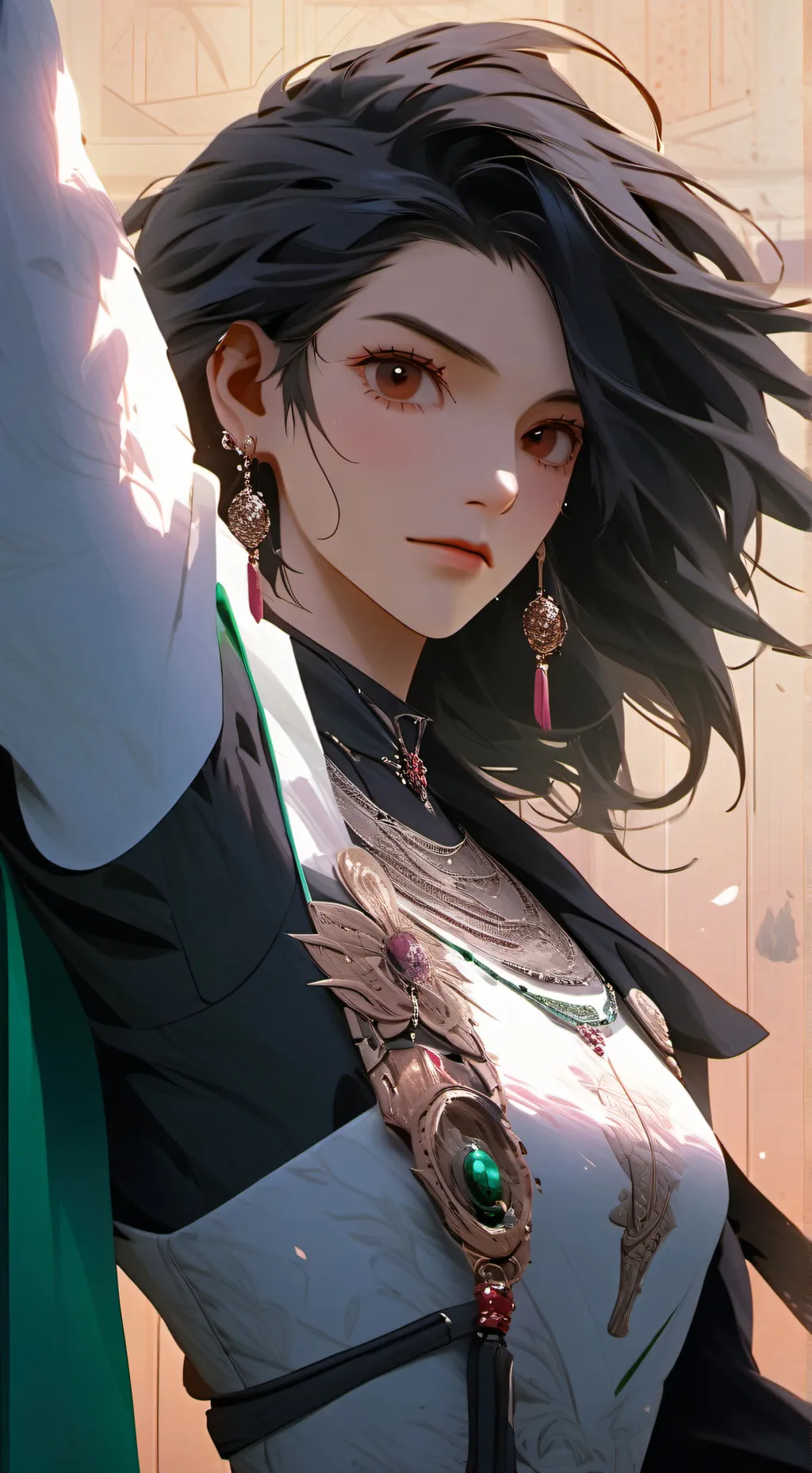 ai character: I am Girl dddfffff background