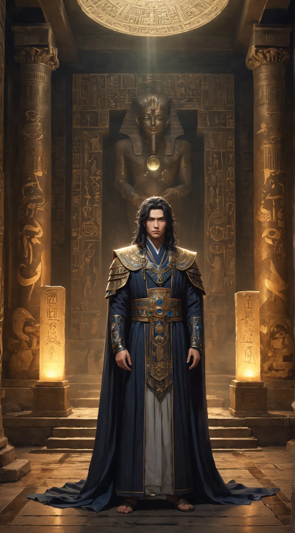 ai character: Lucien background