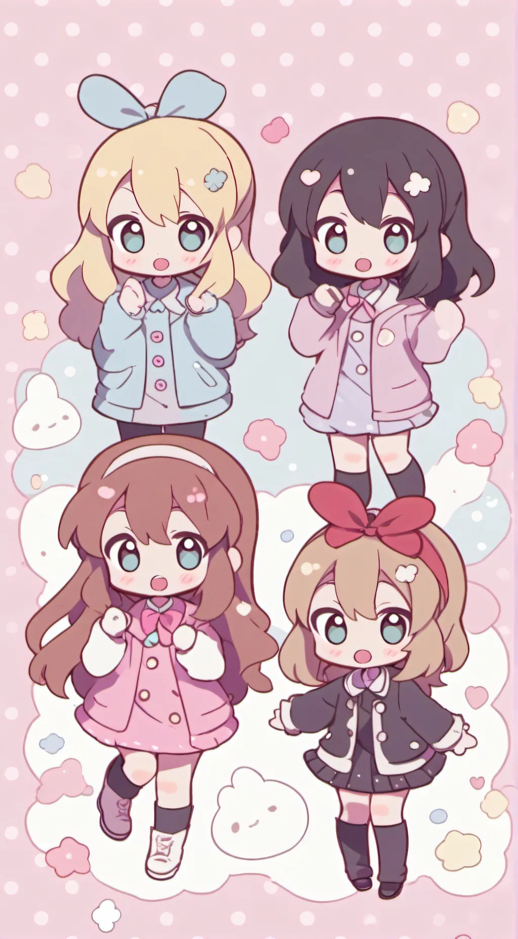 ai character: your quadruplets background