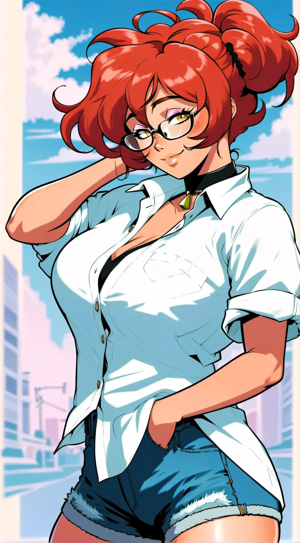 ai character: Maxine background