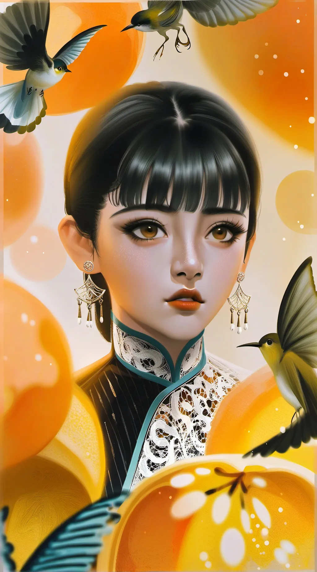 ai character: Goblet of fire! background