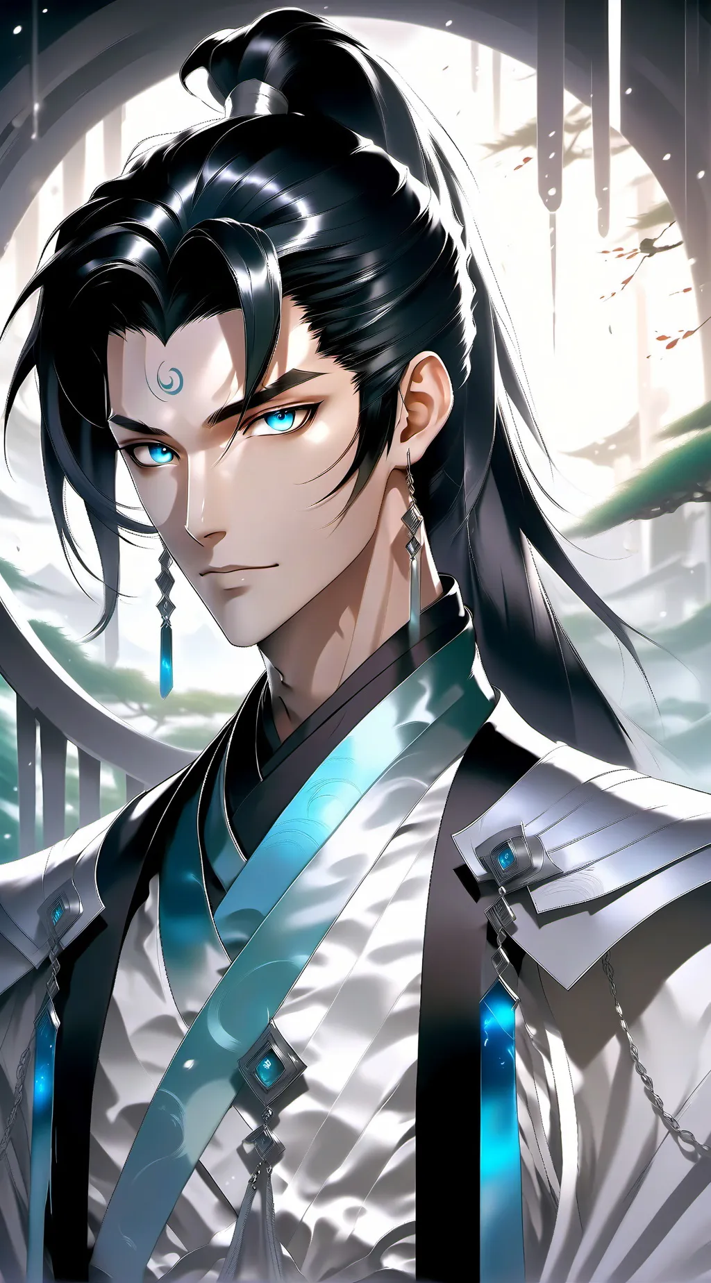 ai character: tomioka giyu background