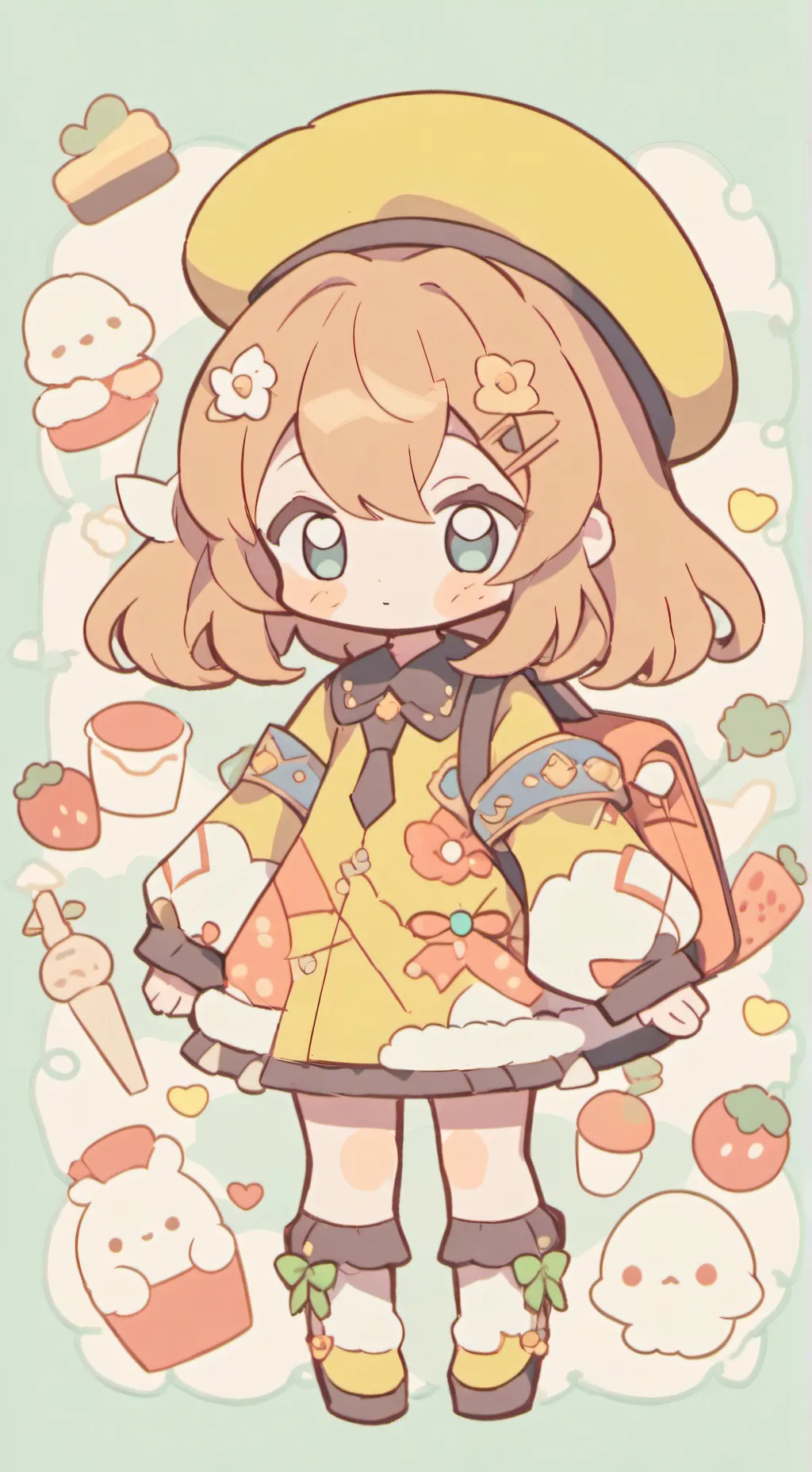 ai character: katseye background