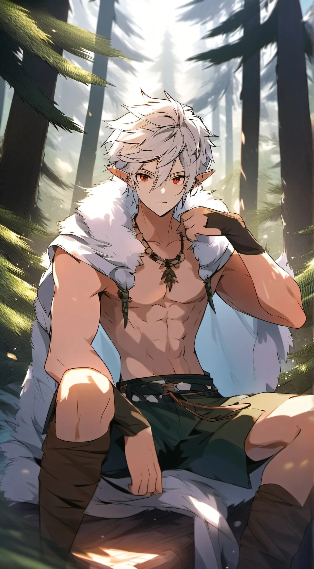ai character: Sylvan °√•37873377 background