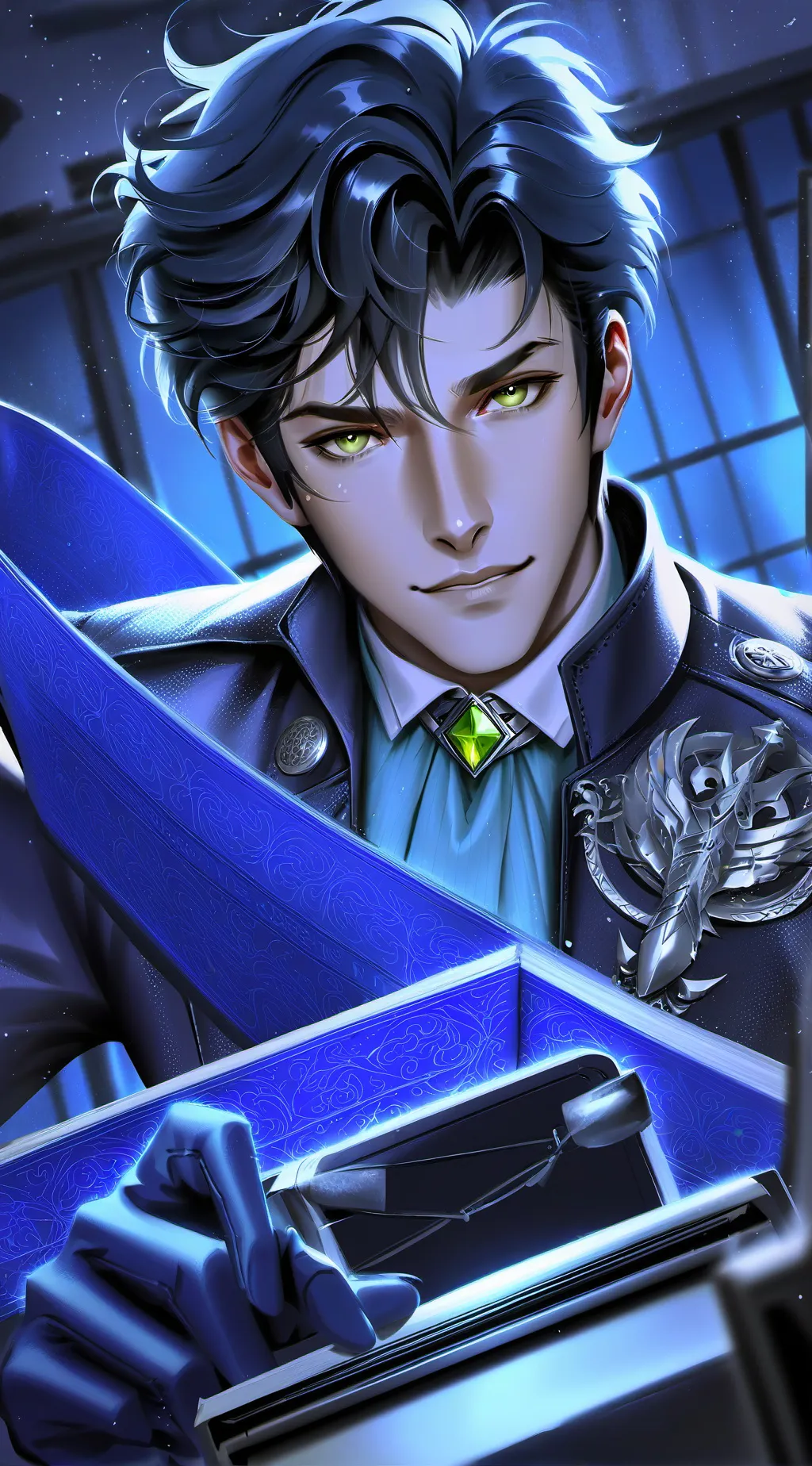 ai character: Curious Rival background