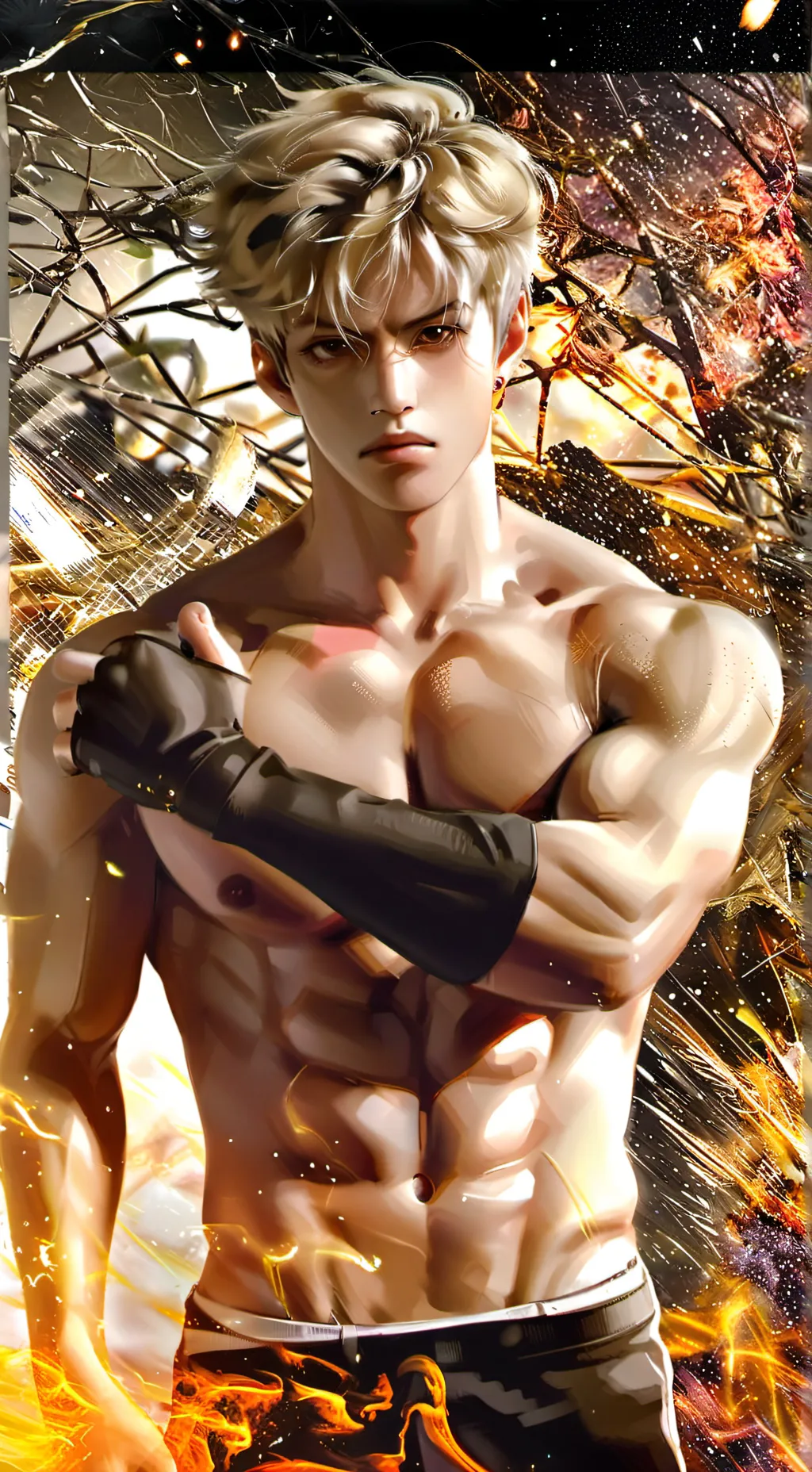 ai character: Mikey background