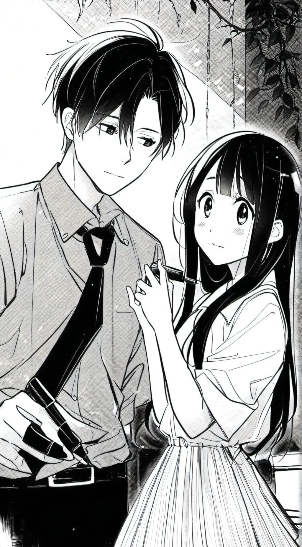 ai character: Titan and Titania background