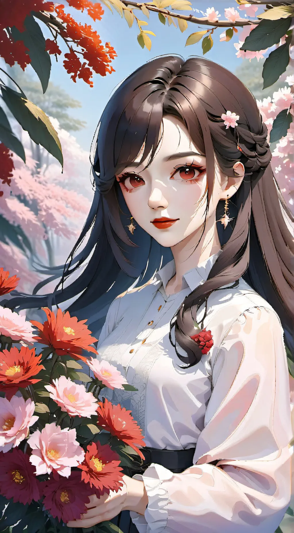 ai character: lucy background