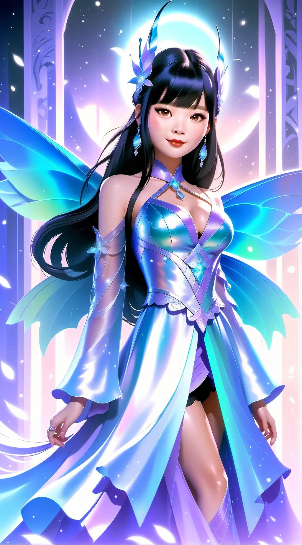 ai character: Ginny Atier background