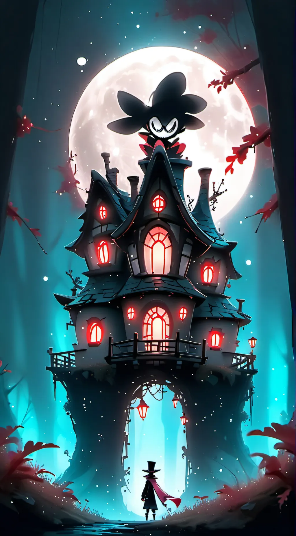 ai character: Hazbin Hotel 2 background