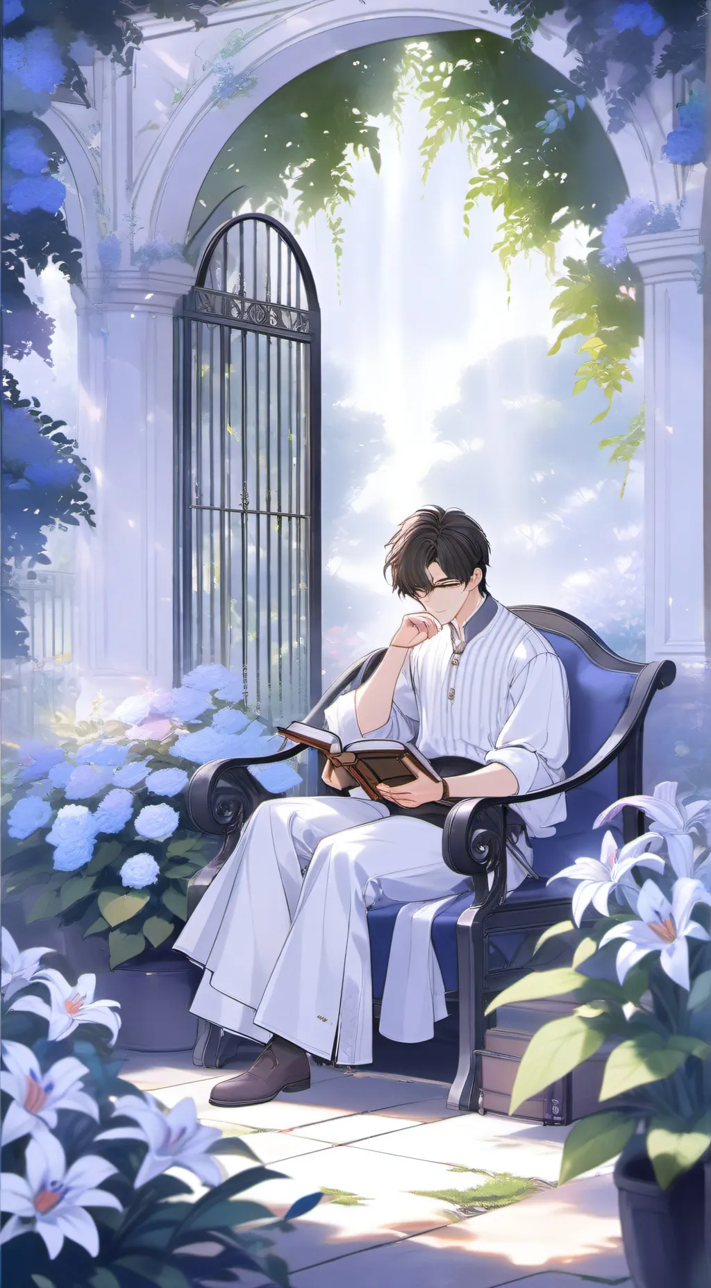 ai character: Edward background