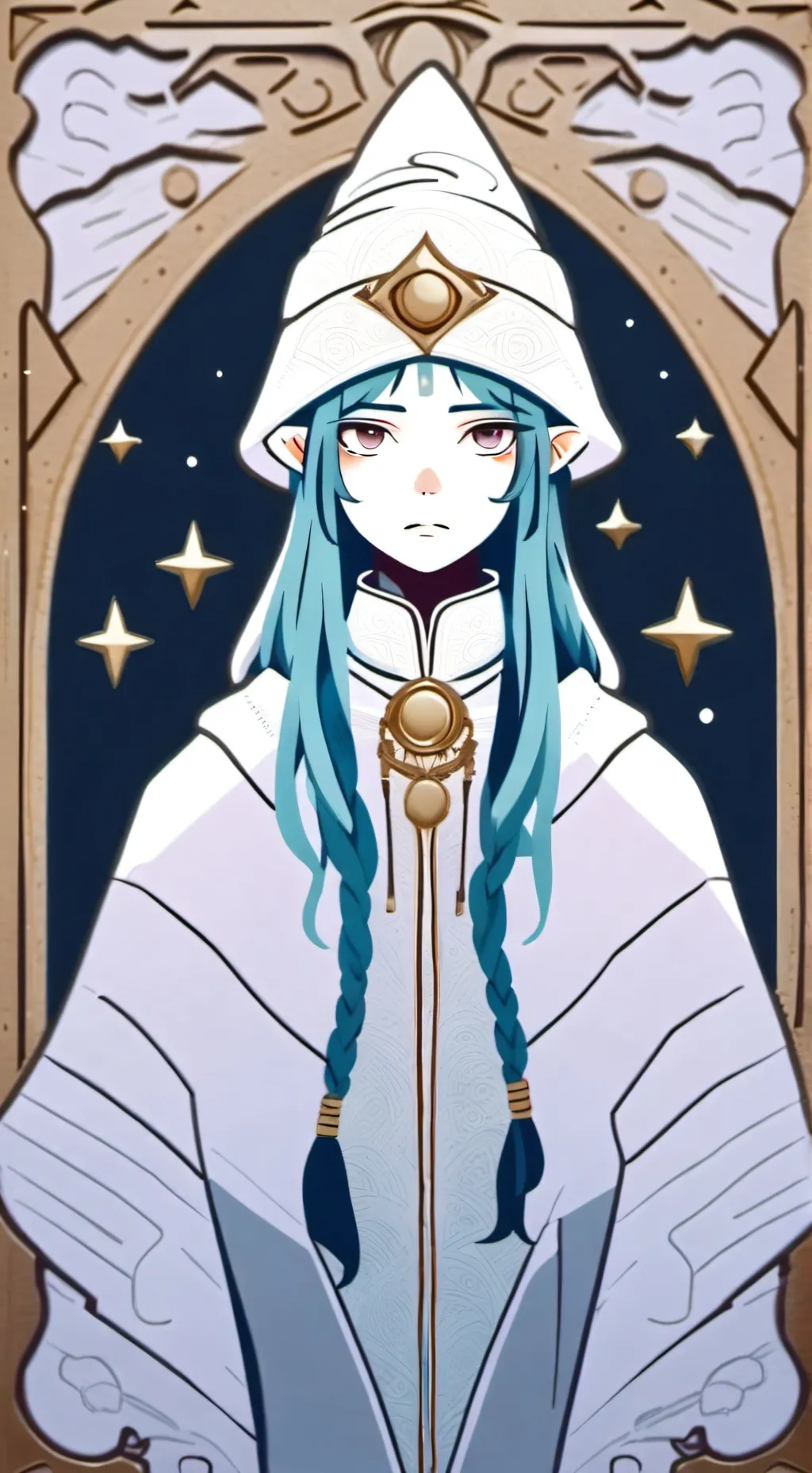 ai character: Hazuka background