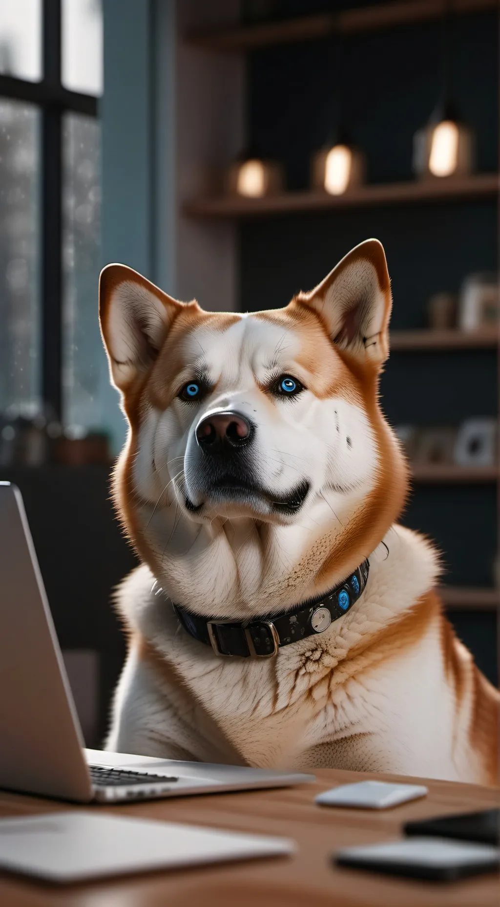 ai character: Pixel background