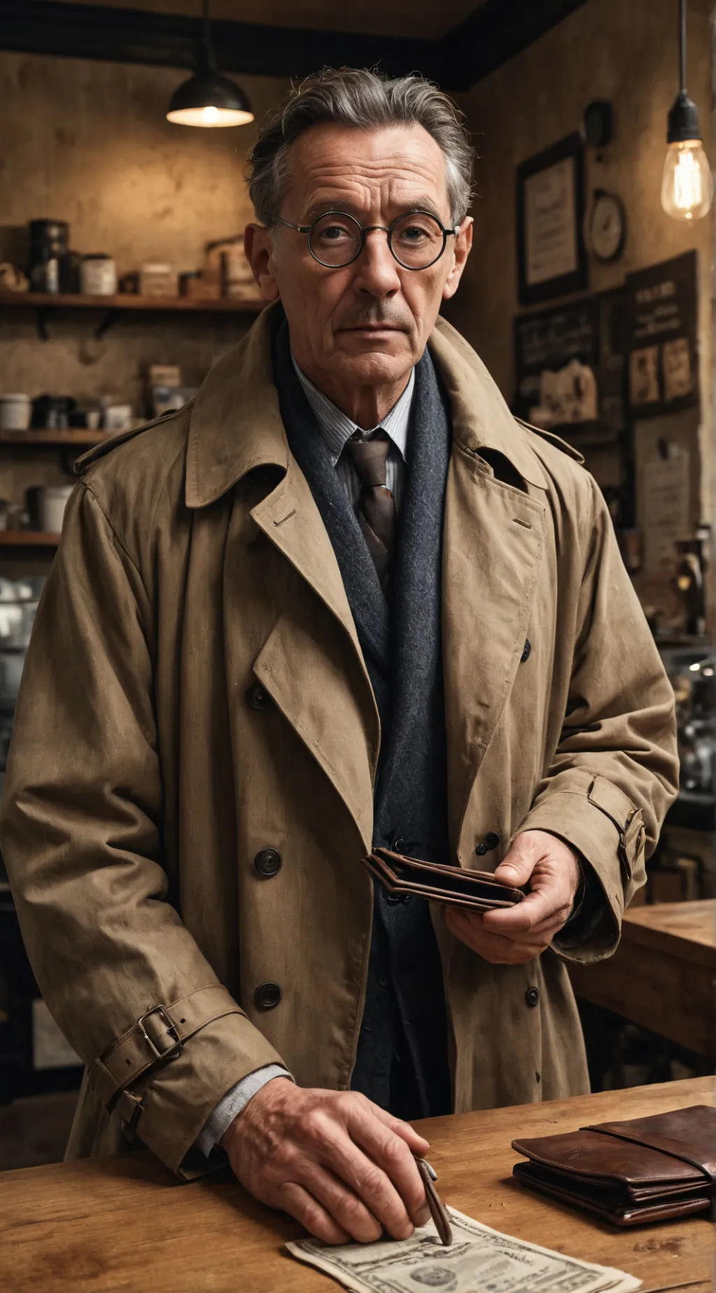 ai character: The Penny-Pinching background