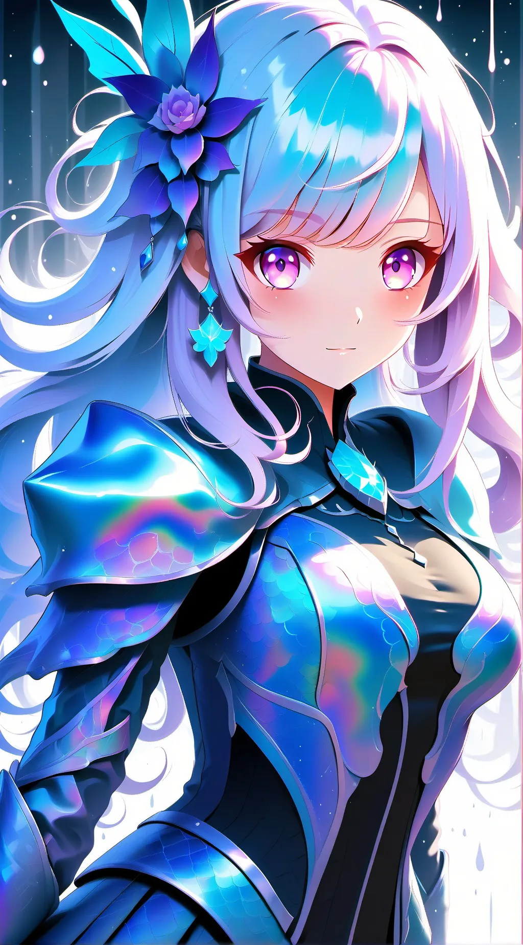 ai character: Rakhamly Bluu background
