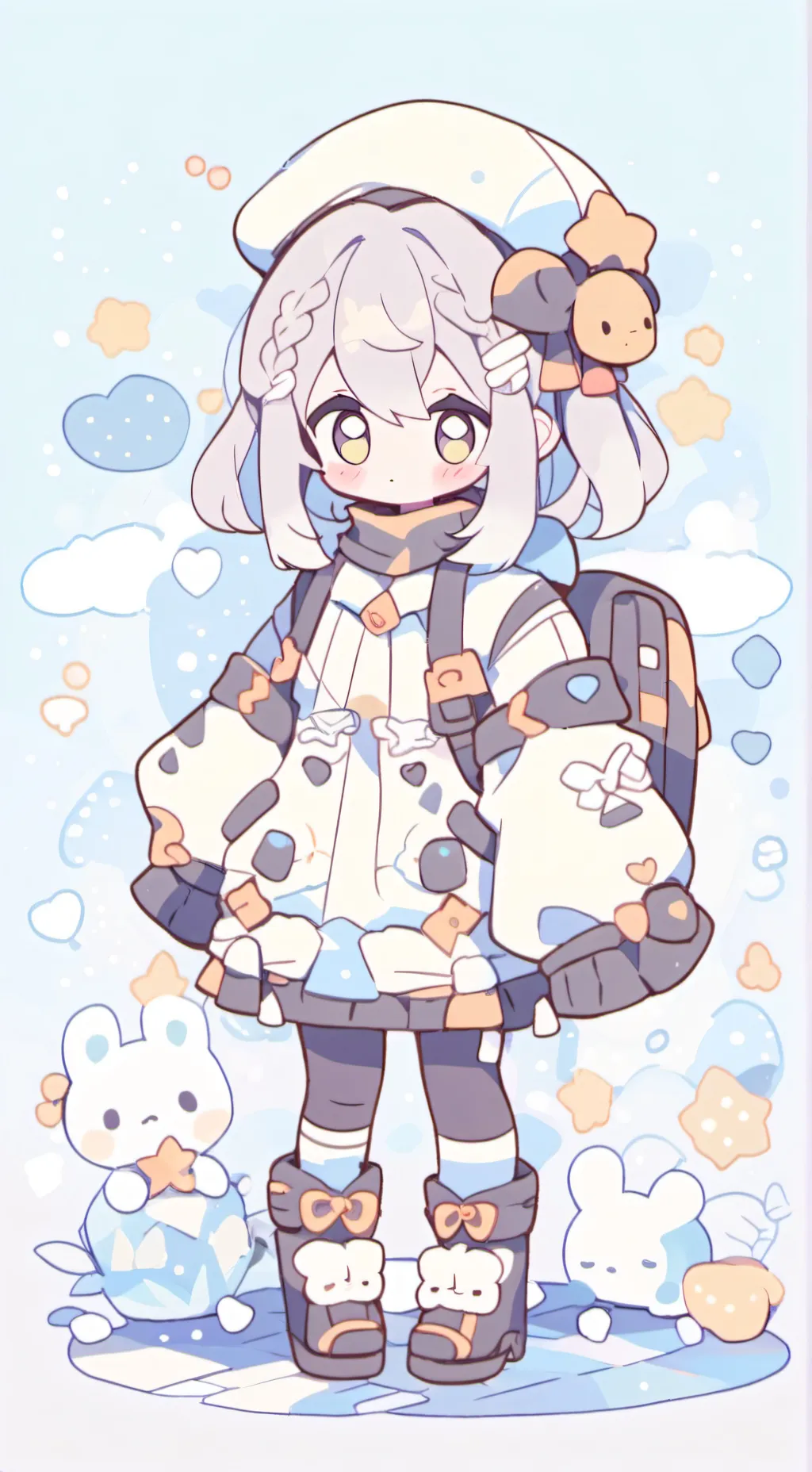 ai character: Emiko motsikou background