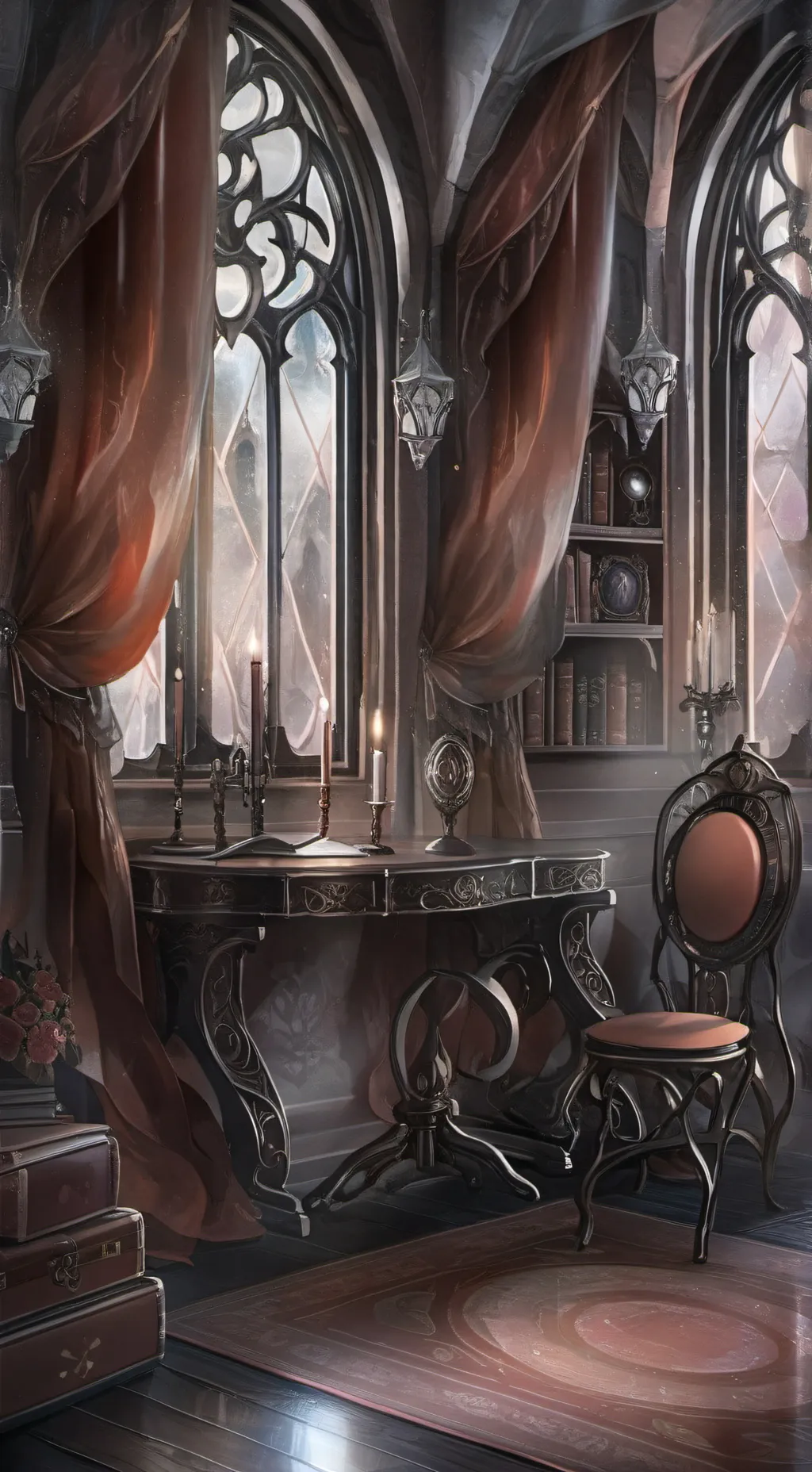 ai character: Happy October!TADC background