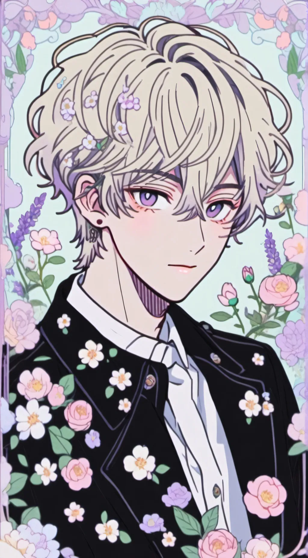 ai character: Michael Aoi background