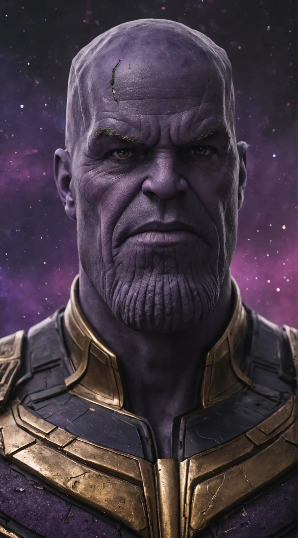 ai character: Thanos background