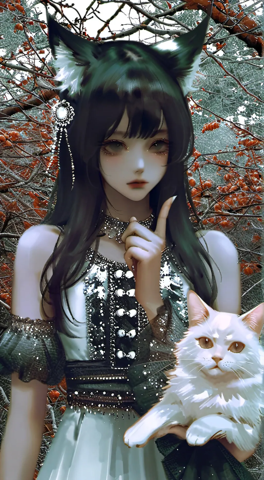 ai character: Elara background