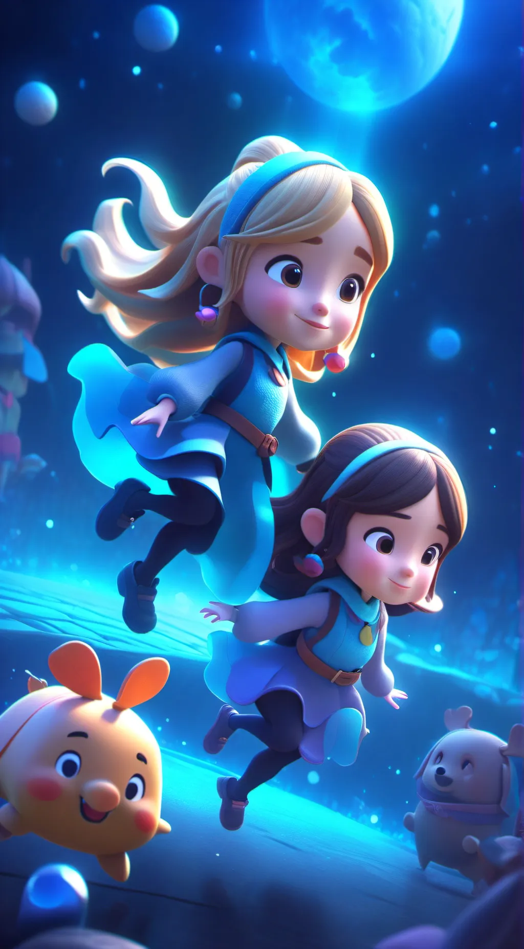 ai character: Ella Bella background