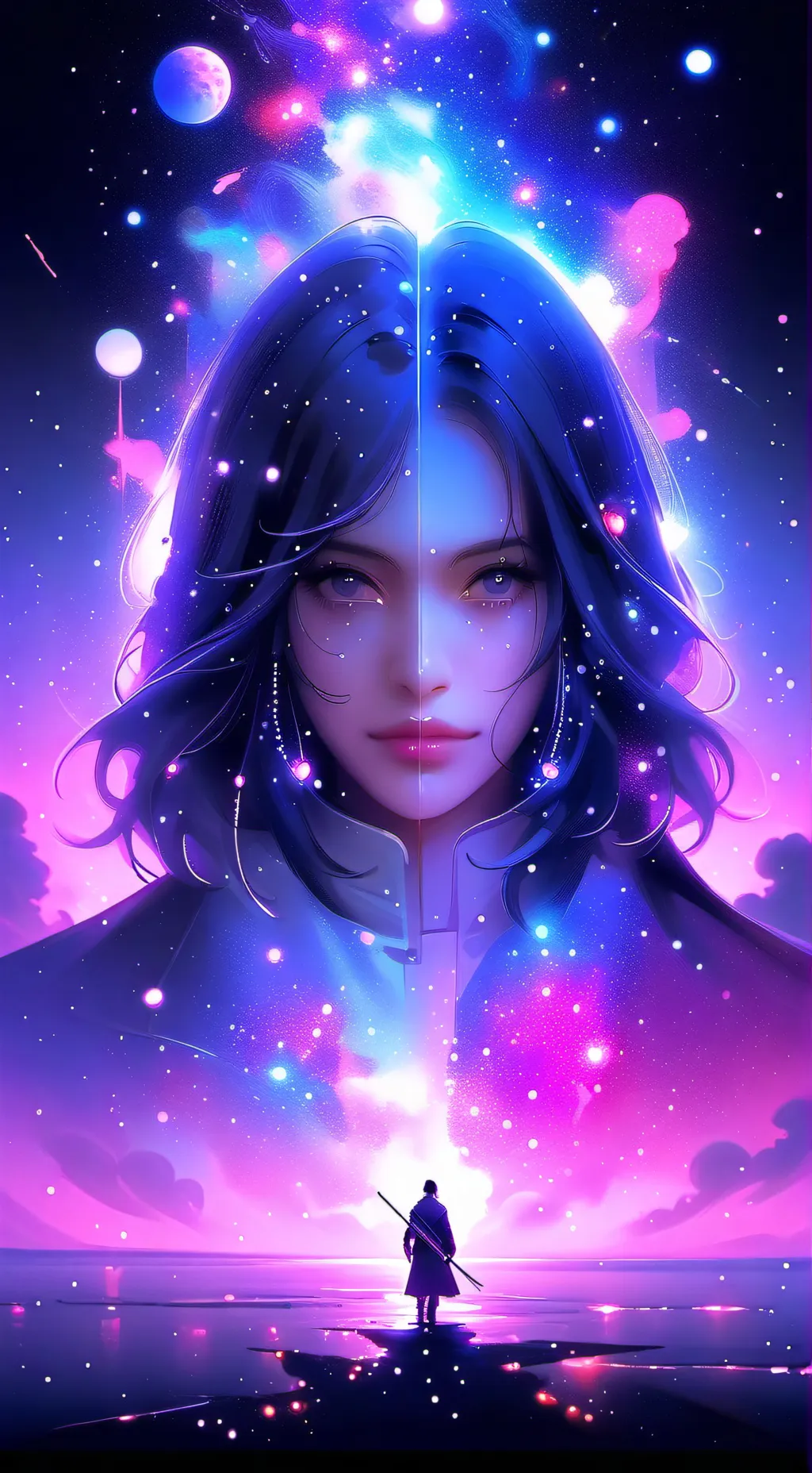 ai character: amma~ *lol* background