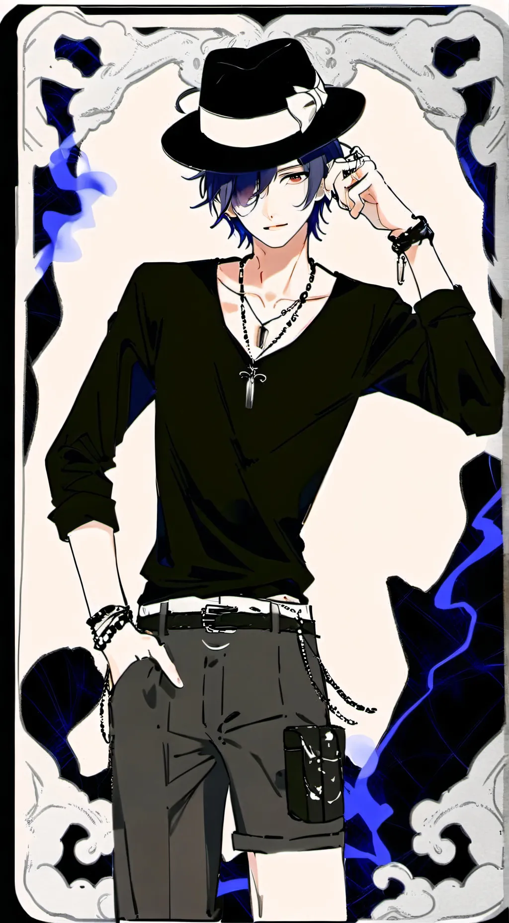 ai character: harrison  background