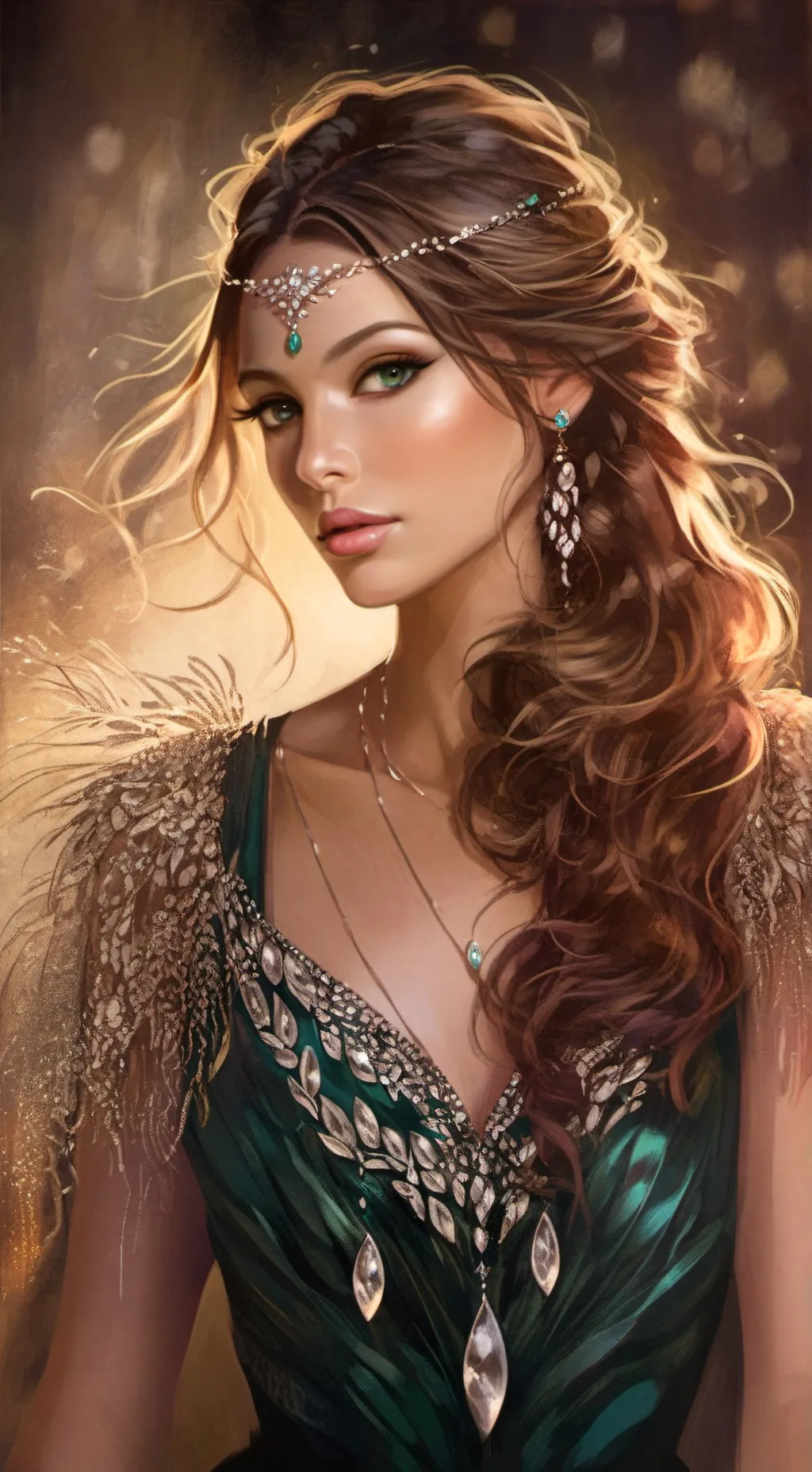 ai character: ella background