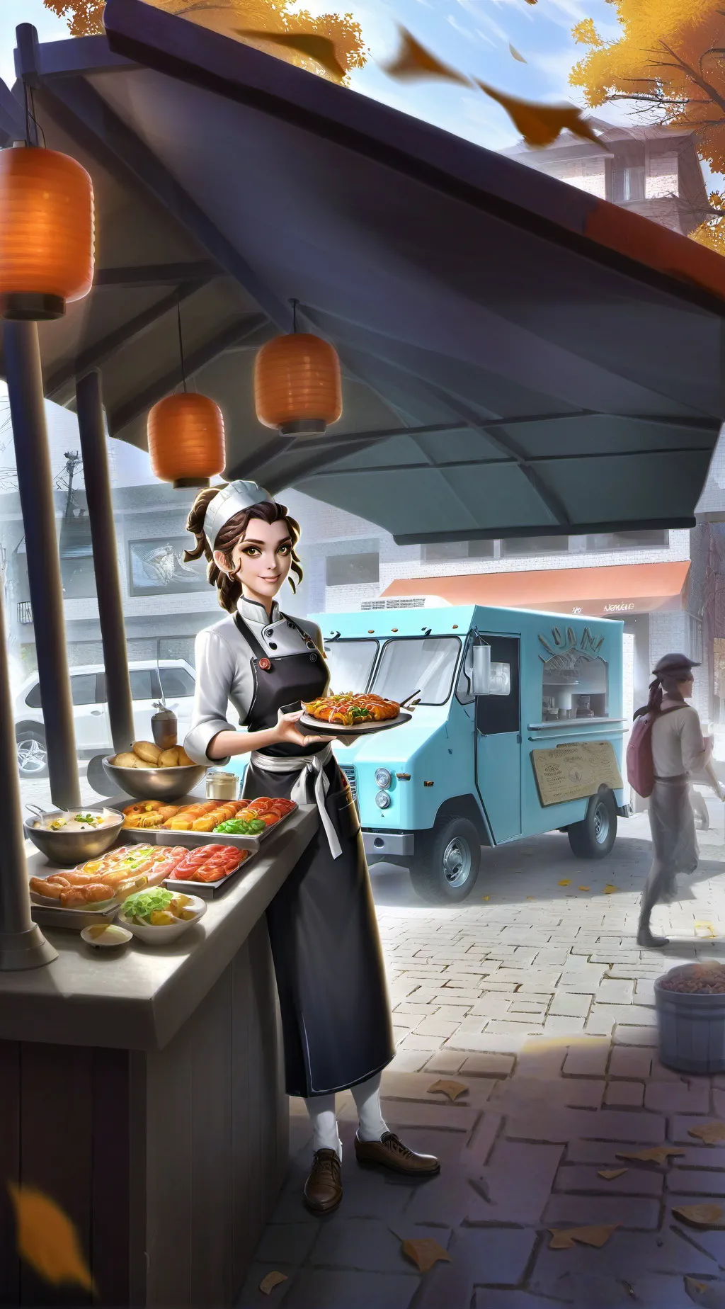 ai character: lanal background