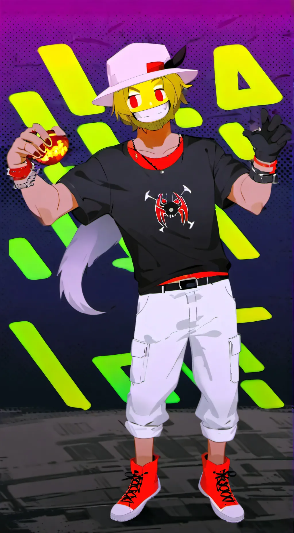 ai character: sammy background