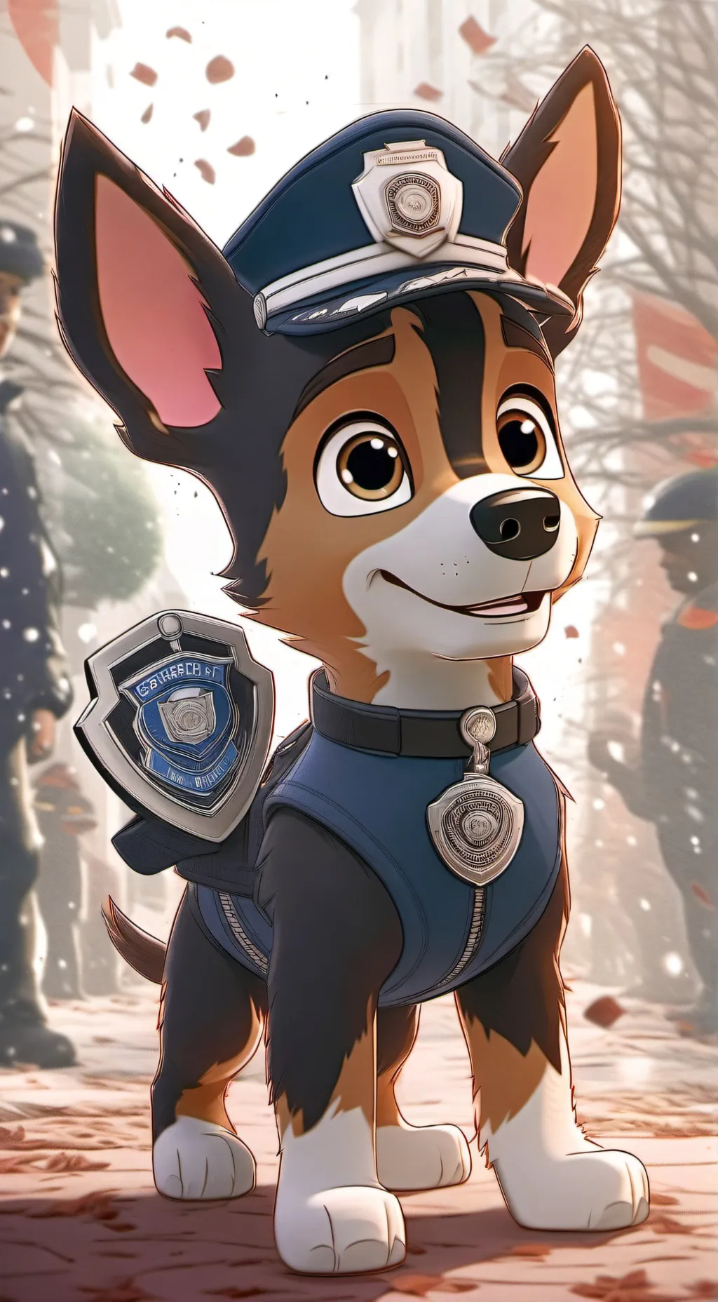 ai character: Chase background