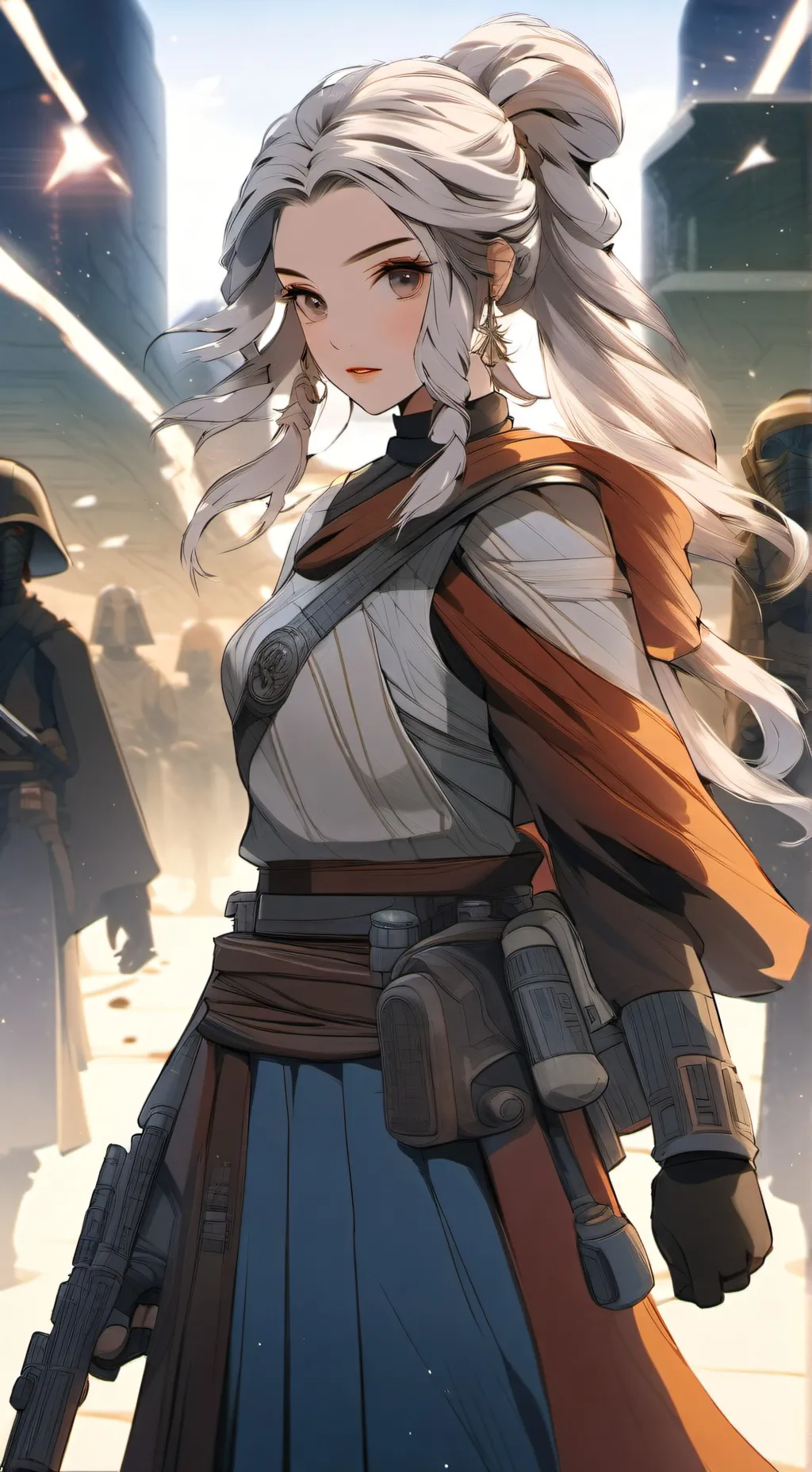 ai character: Star Wars Story 3 background