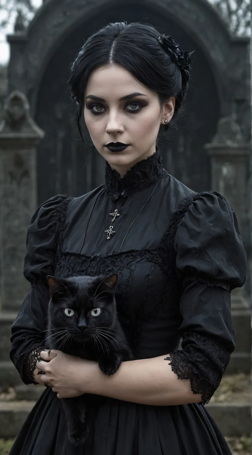 ai character: Wendsday background