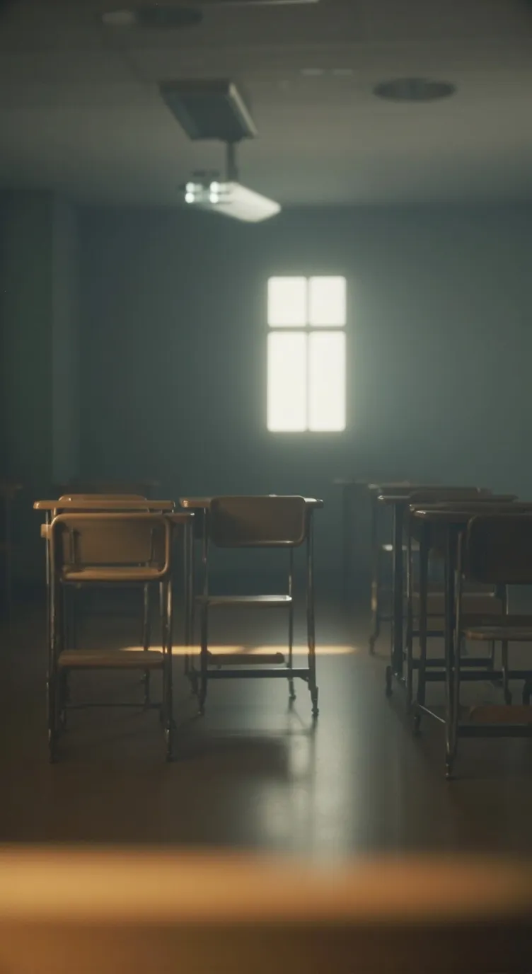 ai character: Classroom background