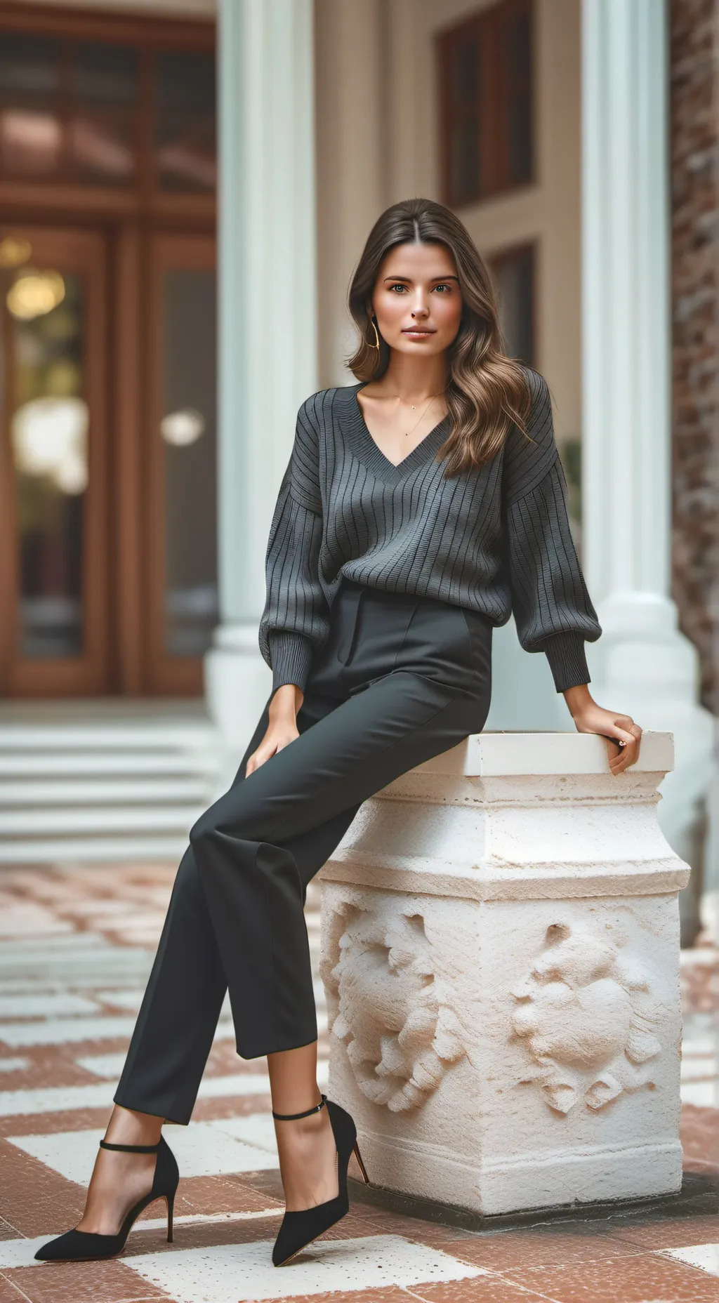 ai character: Felicitas Milano  background