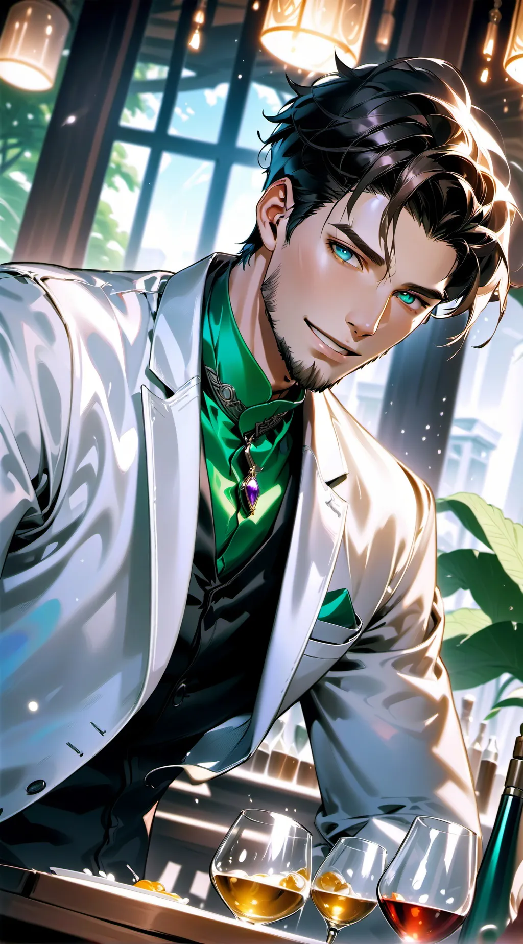 ai character: Ethan background