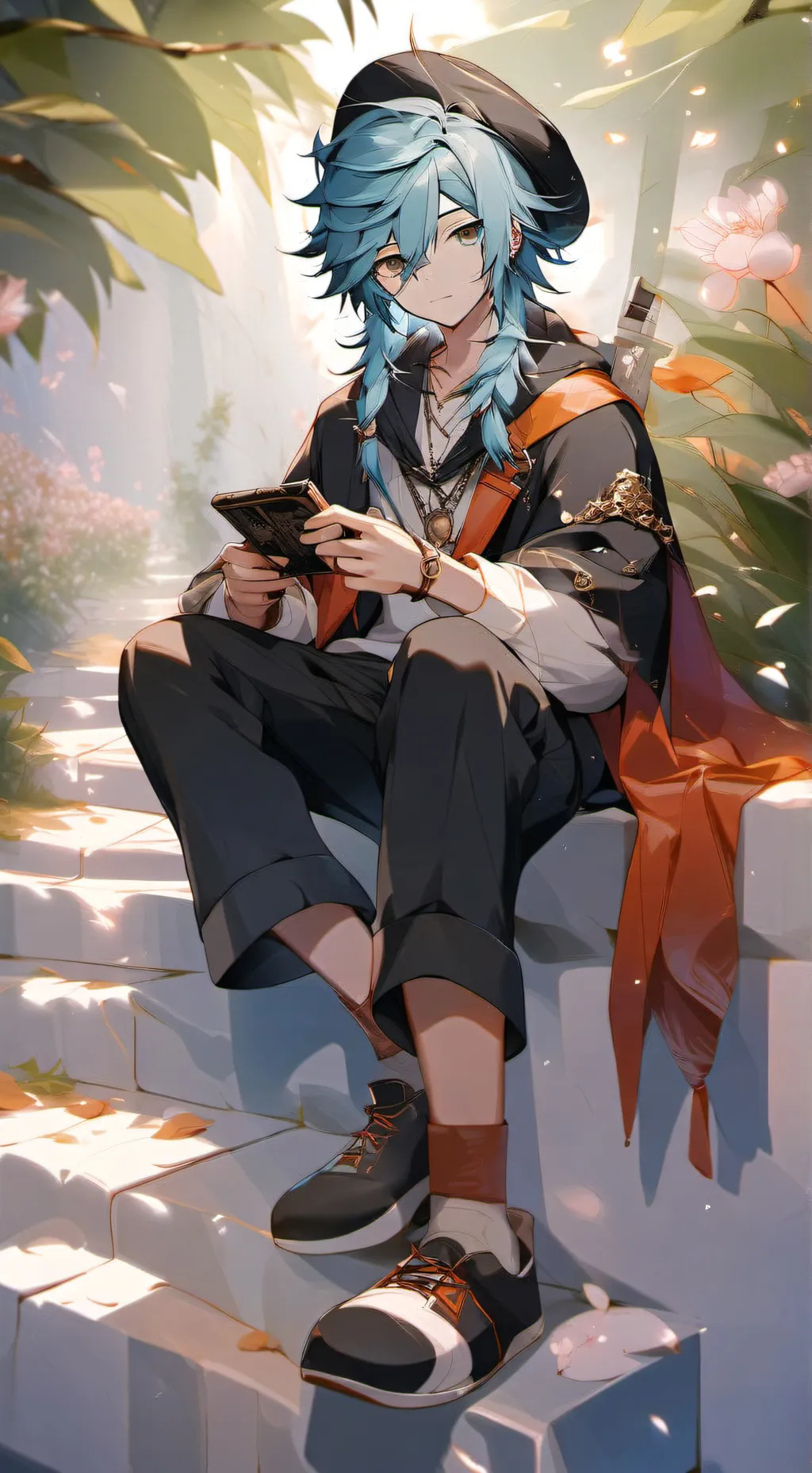 ai character: Nijo  background
