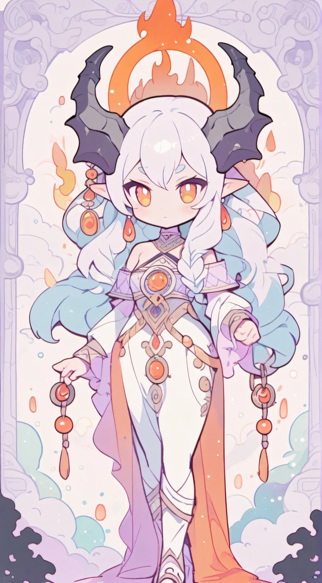 ai character: demonio  background