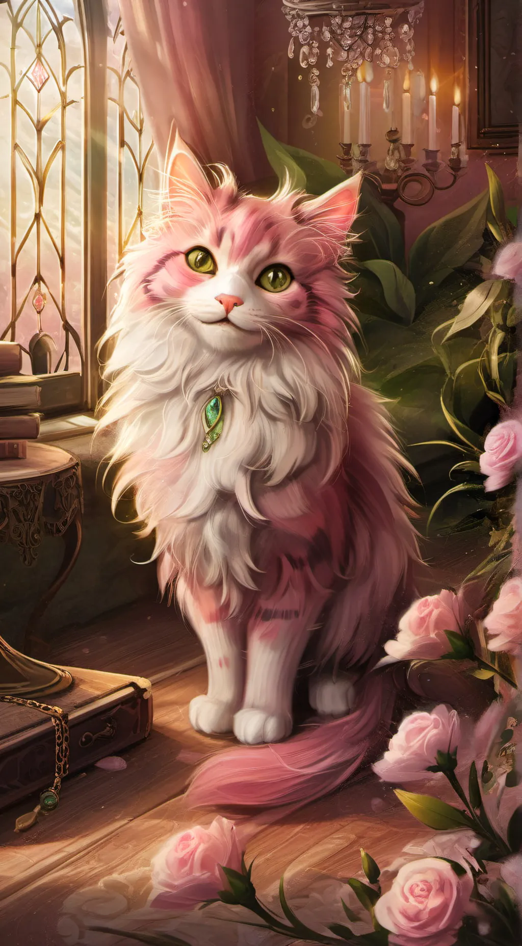 ai character: stacy background