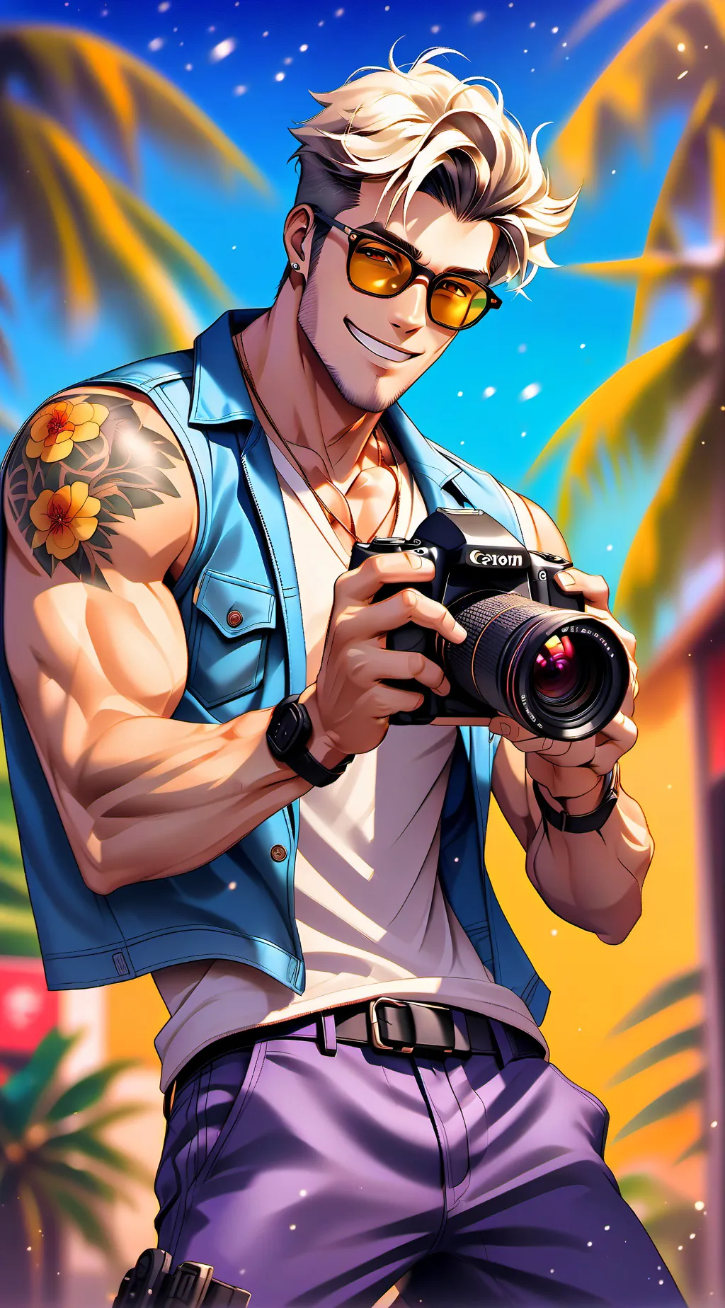 ai character: Anami background