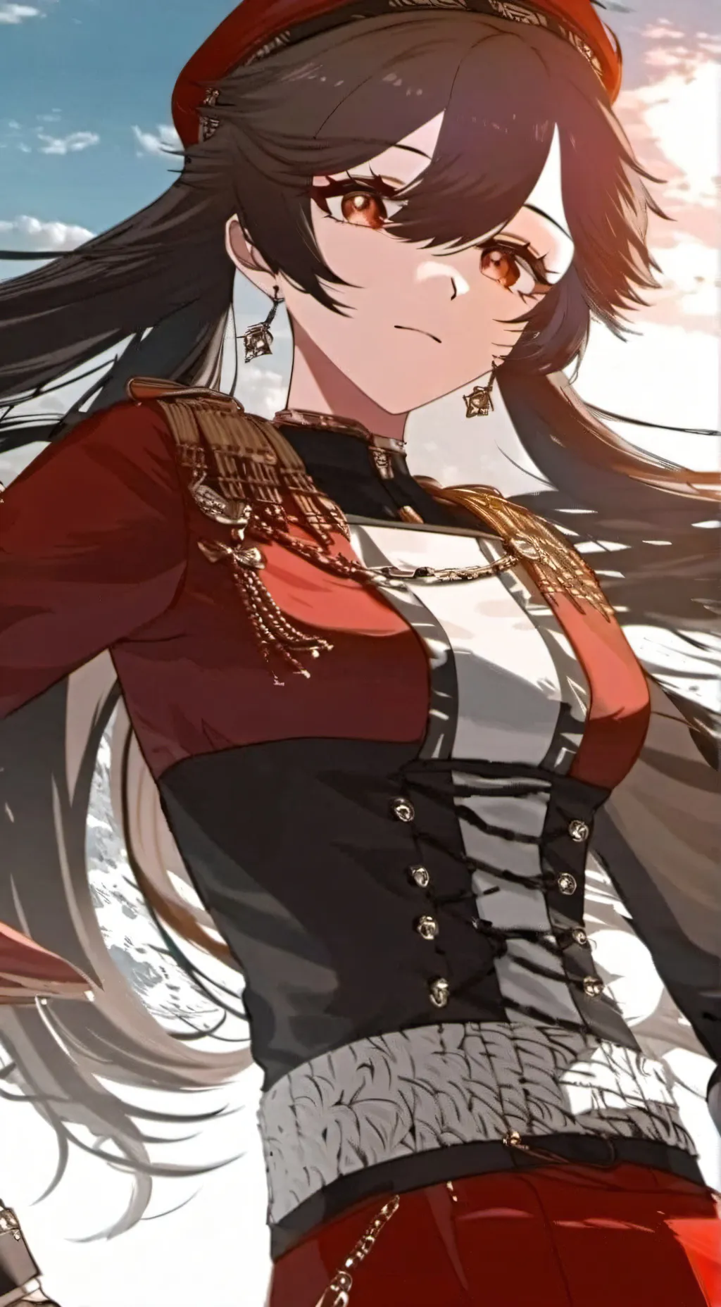 ai character: Featherine  background
