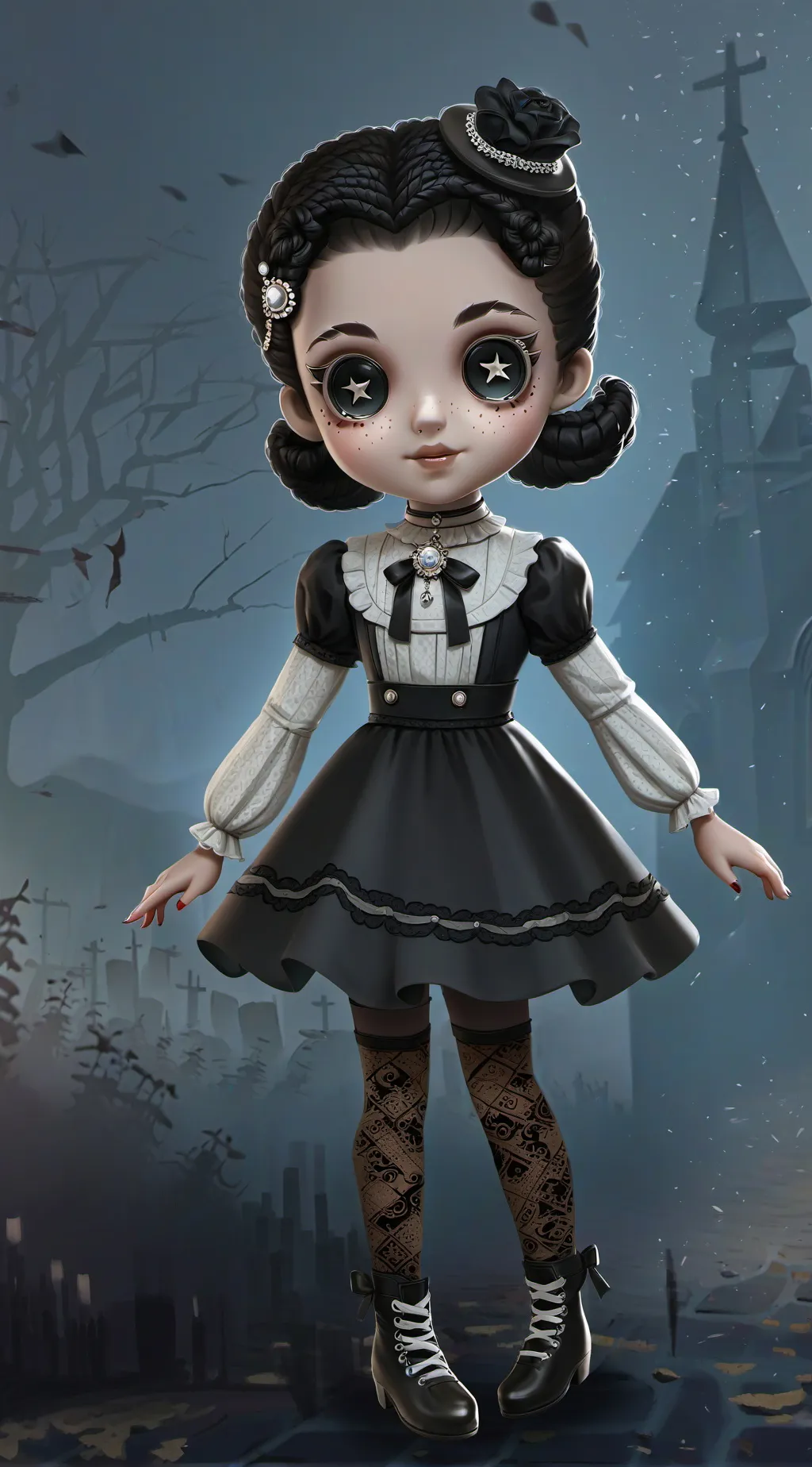ai character: lilly background