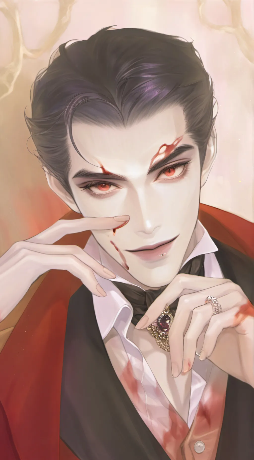 ai character: Dracula background