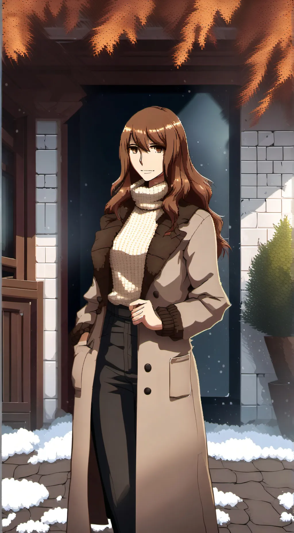 ai character: Lily background